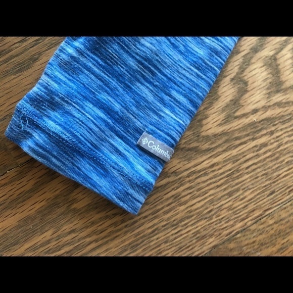 Columbia blue cotton active hoodie top - Picture 4 of 4